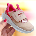 Wyprzedaż - Buty sportowe dziecięce KangaROOS KI-IR Sporty V sneakersy dla dzieci brązowe (020980006321)