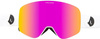 Gogle snowboardowe Volcom ODYSSEY MATTE WHITE/PINK CHROME (VG0422301)