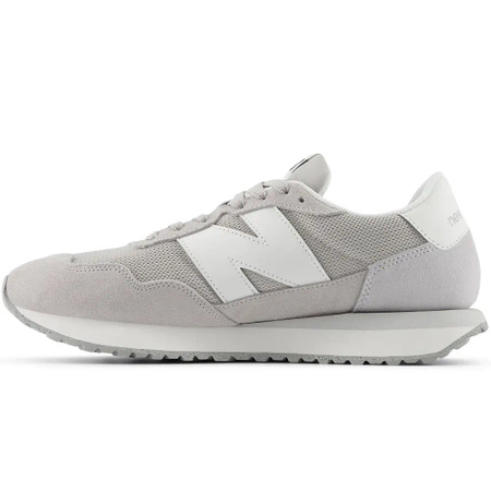 Sneakersy męskie New Balance 237 buty sportowe zamszowe szare (MS237LGG)