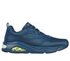 Buty sportowe męskie Skechers Tres-Air Uno Modern Aff-Air sneakersy granatowe (183071-BLU)