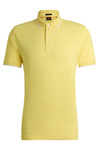 Koszulka Polo męska BOSS Passertip Bright Yellow slim fit żółta (50507699-737)