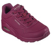 Buty sportowe damskie Skechers Uno Stand On Air sneakersy do kostki bordowe (73690-PLUM)