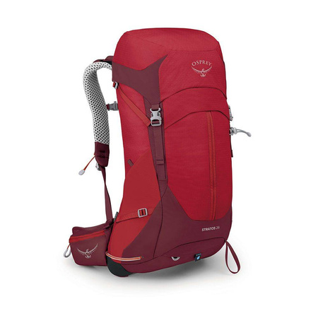 Plecak turystyczny Osprey Stratos 26 Poinsettia Red O/S trekkingowy (10004053)