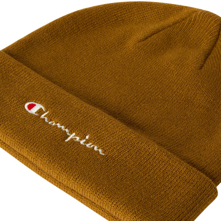 Czapka Champion Beanie Cap brązowa (806064 MS572)