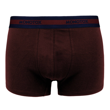 Wyprzedaż - Bokserki męskie 3-pack Monotox Basics Boxer Brief 3-PAK (MX21064)