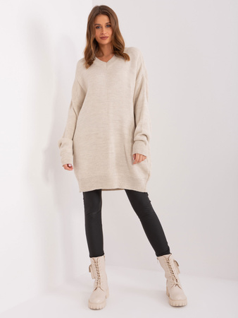 Sweter-LC-SW-0341.12P-beżowy (LC-SW-0341.12P)