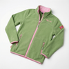 Kurtka polarowa dziewczęca Trollkids Girls Oppdal Jacket XT sportowa rozpinana zielona (415-353)