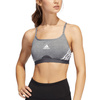 Stanik sportowy adidas Aeroreact Training Light-Support 3-Stripes Bra W (HC7870)