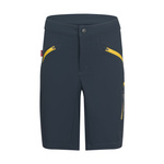 Spodnie rowerowe dziecięce dla chłopca/dziewczynki Trollkids Kids Skaland Bike Pants dark navy/ginger (490-110)