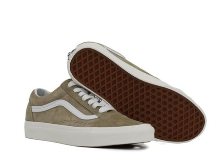 Wyprzedaż - Sneakersy Vans UA OLD SKOOL damskie/męskie streetwearowe buty sportowe zielone (VN0A5JMI8DT1)