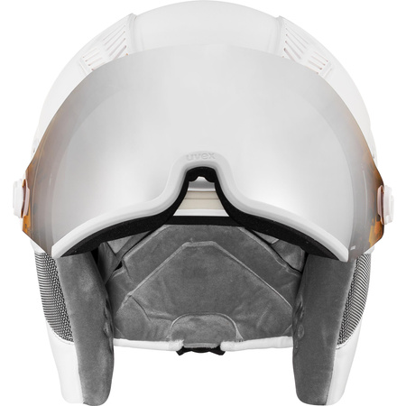 Kask z wizjerem Uvex hlmt 600 visor 50 męski/damski narciarski snowboard (56/6/236/50)