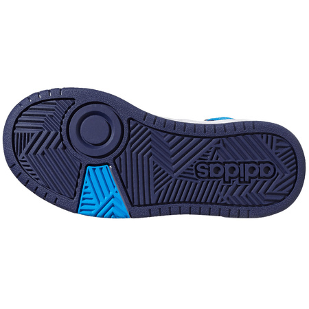 Buty dla dzieci adidas Hoops Mid granatowe (GW0400)
