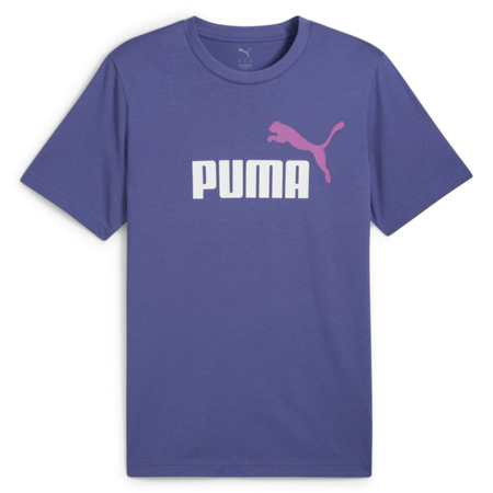 Koszulka Puma ESS 2 COLOR NO.1 LOGO TEE Fioletowy (68470846)