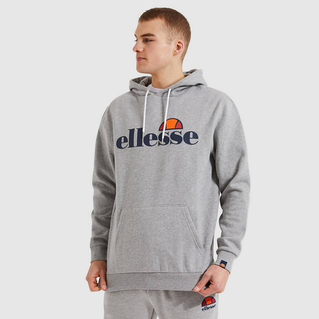 Bluza z kapturem męska Ellesse SL Gottero OH Hoody Grey Marl szara (SHC07407-112)