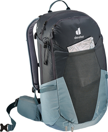 Plecak turystyczny Deuter trekkingowy lekki Futura 29 EL graphite-shale grafitowy (3400421-4409)