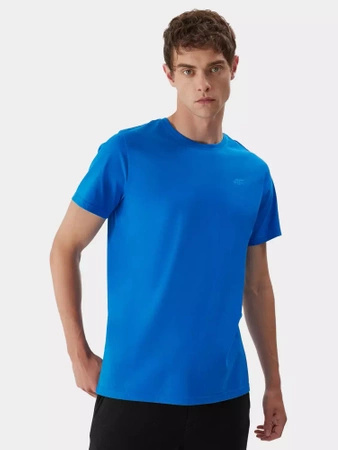 Koszulka męska 4F blue (4FAW23TTSHM0876-33S)