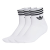 Skarpetki adidas Originals 3S ANKLE S 3P Biały (JV7435)