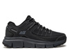 Buty sportowe męskie Skechers SUMMITS AT UPPER DRAFT Memory-Foam czarne (237620BKCC)