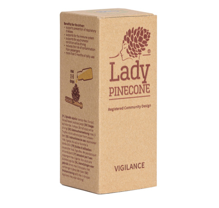 Zestaw Pani Szyszka VERTICAL VIGILANCE 1 x Pani Szyszka + 1 mieszanka olejków eterycznych (LP-VERTICAL-VIGILANCE)