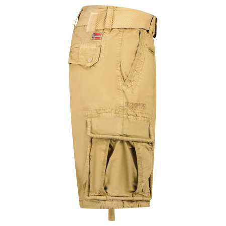 Bermudy Geographical Norway PASTEQUE EO MEN 063 beżowy męska (SX1425H/GNO-Beige)