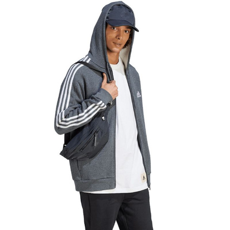 Bluza adidas Essentials Fleece 3-Stripes Full-Zip M  (IJ6480)