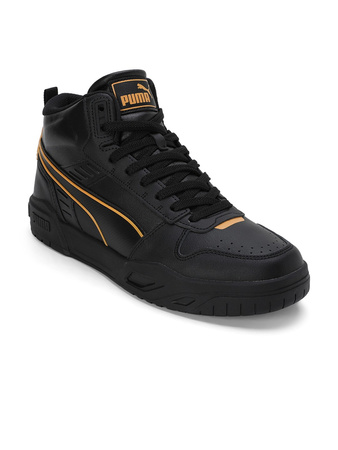 Sneakersy męskie Puma RBD Tech Mid tenisówki sportowe wysokie za kostkę czarne (396148-01)