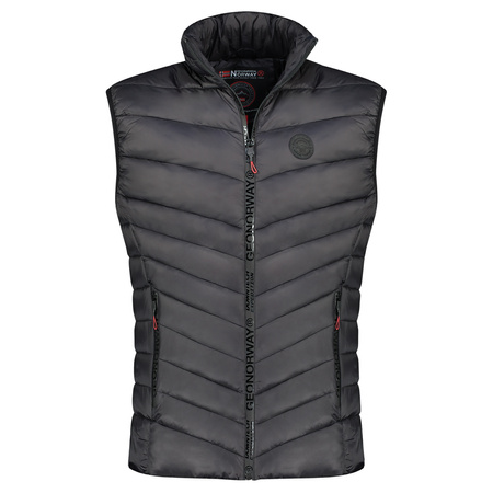 Bezrękawnik Geographical Norway VARTINE BLACK DB MEN 096 czarny męska (WY6177H/GN-Black)