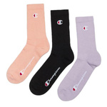 3-PACK CREW SOCKS Champion Legacy Czarne (U24558PS133)