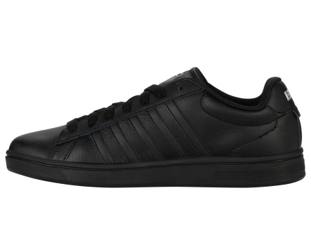 Męskie sneakersy K-Swiss COURT TIEBREAK II BLACK/BLACK/BLACK-M (04413-010-M)