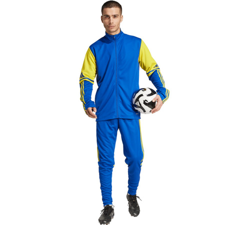 Spodnie męskie adidas Squadra 25 Training niebiesko-żółte (JP3152)