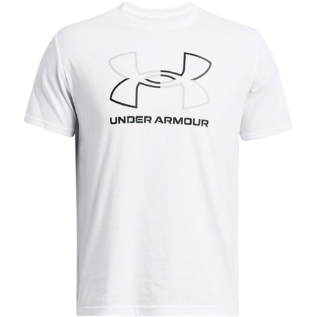 Wyprzedaż - Koszulka sportowa męska Under Armour GL Foundation Update białą (1382915-100)