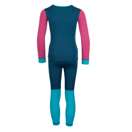 Warstwa podstawowa Trollkids Kids Merino Baselayer Set II dla chłopca/dziewczynki (644-123)