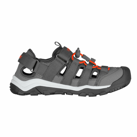 Sandały sportowe dziecięce dla chłopca/dziewczynki Trollkids Kids Kristiansand Sandal XT anthracite/orange (665-612)