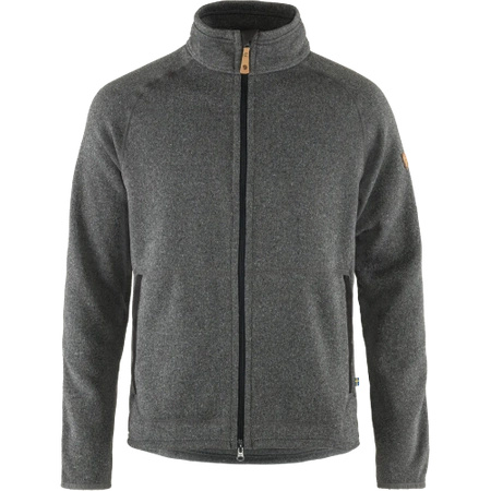 Polar męski Fjällräven Övik Fleece Zip Sweater M Dark Grey (F87317-030)