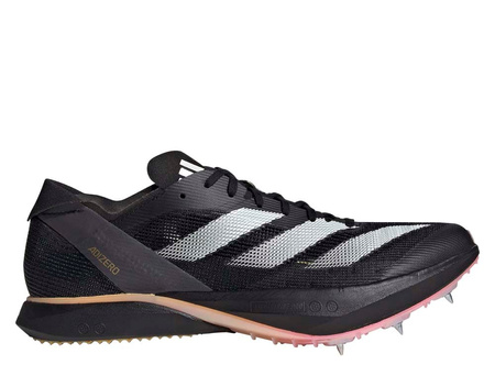 Kolce do biegania adidas Adizero Avanti U Czarno-Pomarańczowe (IG9910)