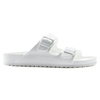 Klapki na lato damskie/męskie Birkenstock Arizona Essentials EVA White regular szerokie (0129441)