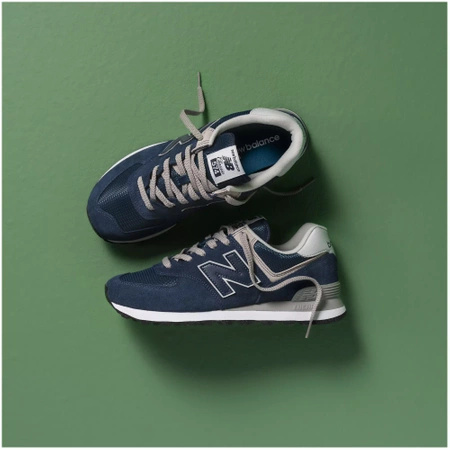 Sneakersy męskie New Balance 574 buty sportowe granatowe (ML574EVN)