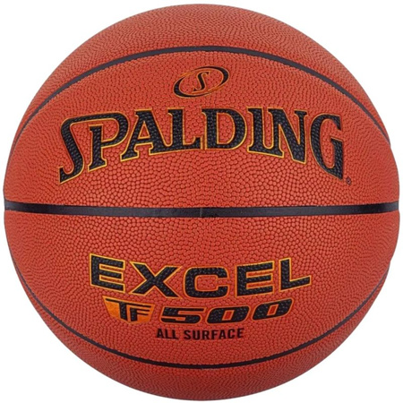 Piłka do koszykówki Spalding Excel TF-500 In/Out Ball brązowa (76798Z)