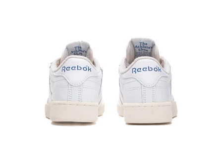 Buty sportowe męskie Reebok Club C 85 Vintage Cloud White Chalk sneakersy skórzane białe (100007875)