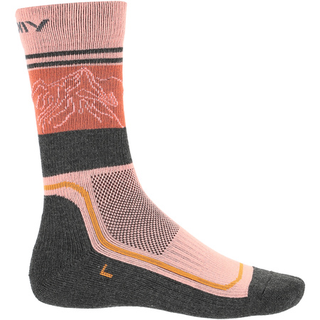 Skarpety trekkingowe damskie Viking Boosocks Heavy Bamboo Lady bambusowe różowe(920/25/7260/4606)