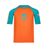 Strój kąpielowy dziecięcy dla chłopca/dziewczynki Trollkids Kids Kvalvika T bright orange/lake blue (332-712)