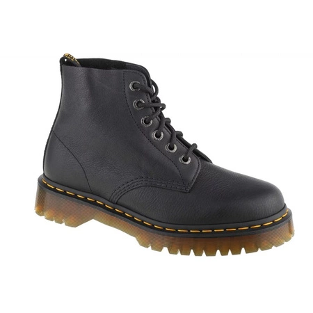 Wyprzedaż - Glany skórzane damskie/męskie Dr. Martens 101 Bex workery czarne (DM27373001)