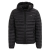 Kurtka męska Fila STEIN HOODED JKT pikowana o regularnym kroju z kapturem czarna (FAM026980010)