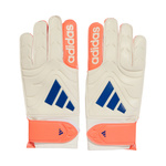Rękawice bramkarskie adidas Copa Glove Club biało-pomarańczowe (JN5339)