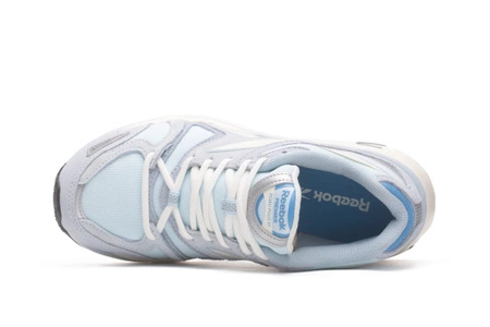 Buty sportowe damskie Reebok Premier Road Plus VI W Glass Blue skórzane sneakersy niebieskie (100070270)