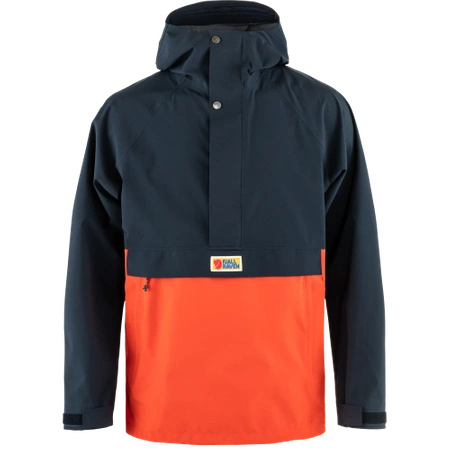 Kurtka softshell męska Fjällräven Vardag Hydratic Anorak M Dark Navy-Flame Orange (F86688-555-214)