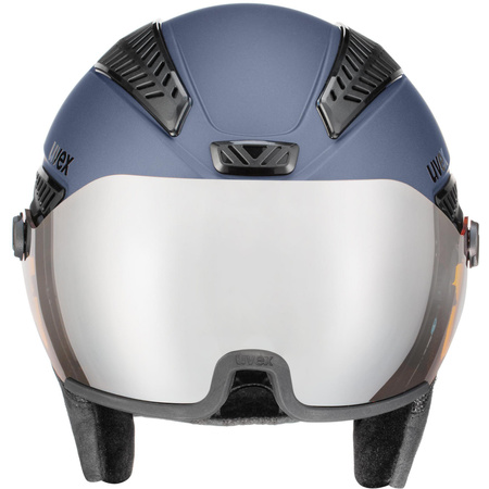Wyprzedaż - Kask z wizjerem Uvex hlmt 600 visor 40 narciarski snowboard męski/damski (56/6/236/40)