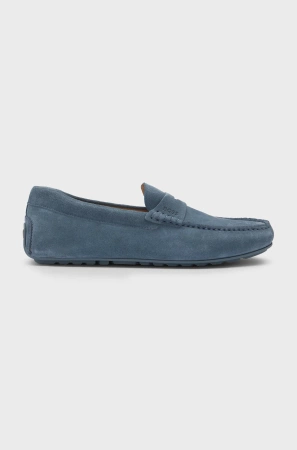 Buty BOSS otwarte niebieskie Noel Mocc sdpeb (50541750-460)