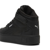 Wyprzedaż - Sneakersy damskie Puma Carina Street Mid WTR buty sportowe wysokie za kostkę czarne (398050-01)