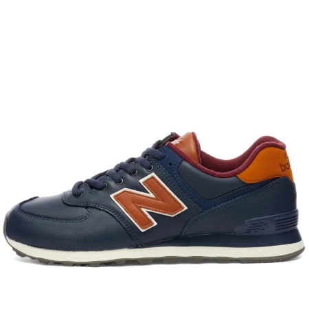 Sneakersy męskie New Balance ML574 lifestyle blue (ML574OMC)